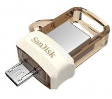 SanDisk Ultra Dual 32GB OTG Pen Drive (Gold)